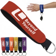Neoprene Wristband Strap Keychain